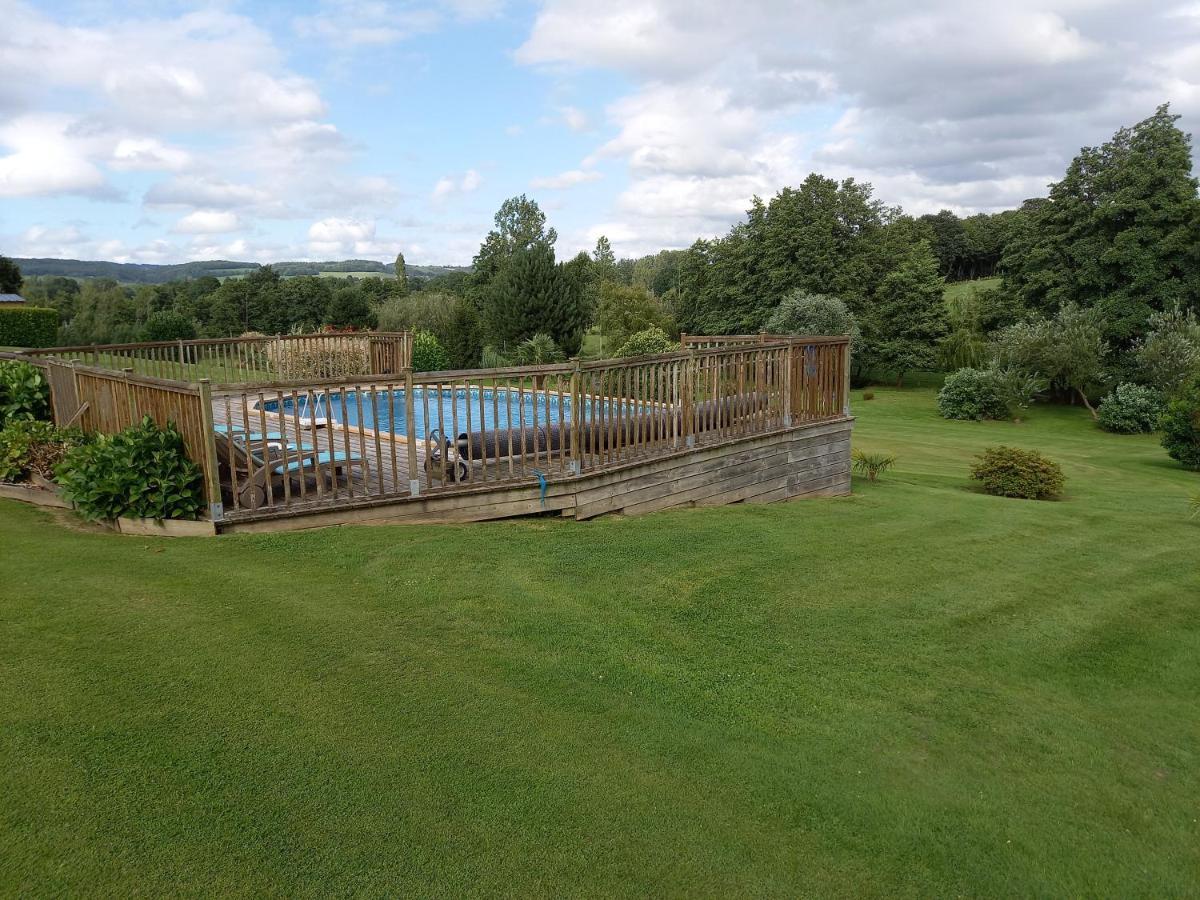 La Gasteboisiere With Swimming Pool And Games Room Le Mesnil-Adelee Экстерьер фото