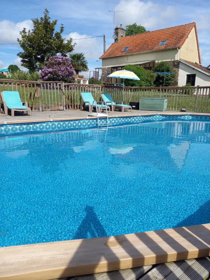 La Gasteboisiere With Swimming Pool And Games Room Le Mesnil-Adelee Экстерьер фото